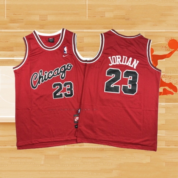 Camiseta Nino Chicago Bulls Michael Jordan NO 23 Rojo3