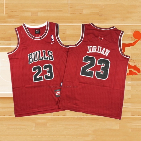 Camiseta Nino Chicago Bulls Michael Jordan NO 23 Rojo