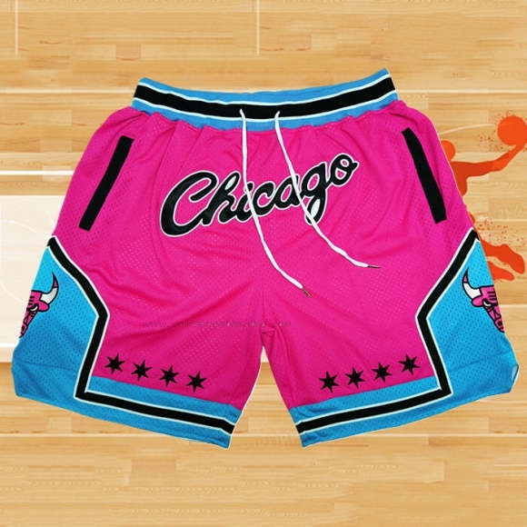 Pantalone Chicago Bulls Just Don 2019-20 Rosa