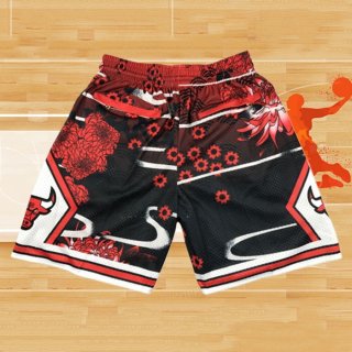 Pantalone Chicago Bulls Lunar New Year Mitchell & Ness Just Don Rojo