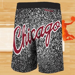 Pantalone Chicago Bulls Mitchell & Ness 1966 Negro