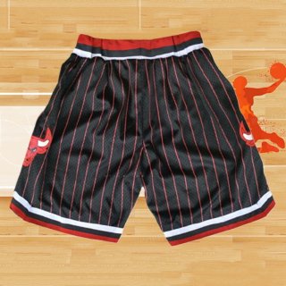 Pantalone Chicago Bulls Negro Rojo