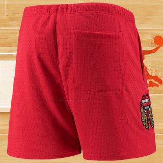 Pantalone Chicago Bulls Pro Standard Mesh Capsule Rojo