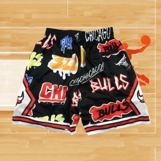 Pantalone Chicago Bulls Slap Sticker Just Don Negro