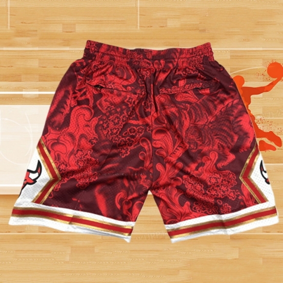 Pantalone Chicago Bulls Special Year Of The Tiger Rojo