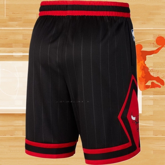 Pantalone Chicago Bulls Statement 2019-20 Negro