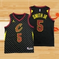 Camiseta Cleveland Cavaliers Dennis Smith Jr. NO 5 Statement 2020-21 Negro