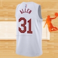 Camiseta Cleveland Cavaliers Jarrett Allen NO 31 Association 2022-23 Blanco