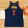 Camiseta Cleveland Cavaliers Kyrie Irving NO 2 Mitchell & Ness 2011-12 Azul