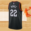 Camiseta Cleveland Cavaliers Larry Nance Jr. NO 22 Ciudad 2020-21 Negro