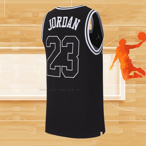 Camiseta AJ x PSG Michael Jordan NO 23 Negro