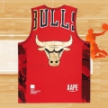 Camiseta Chicago Bulls x AAPE Rojo