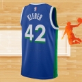 Camiseta Dallas Mavericks Maxi Kleber NO 42 Ciudad 2022-23 Azul