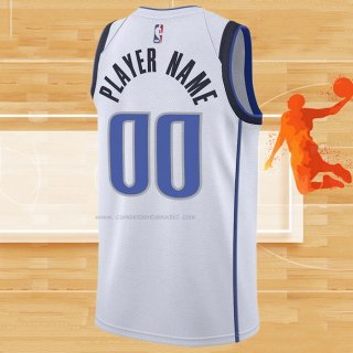 Camiseta Dallas Mavericks Personalizada Association Blanco