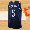 Camiseta Dallas Mavericks Tyler Dorsey NO 5 Statement 2022-23 Azul
