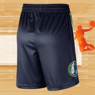 Pantalone Dallas Mavericks Ciudad 2020 Azul