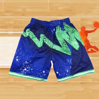 Pantalone Dallas Mavericks Just Don Azul2