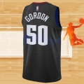 Camiseta Denver Nuggets Aaron Gordon NO 50 Ciudad 2023-24 Negro