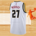 Camiseta Denver Nuggets Jamal Murray NO 27 Association Blanco