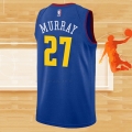 Camiseta Denver Nuggets Jamal Murray NO 27 Statement 2018-19 Azul