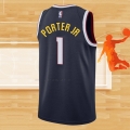 Camiseta Denver Nuggets Michael Porter JR. NO 1 Icon Azul