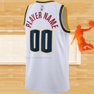 Camiseta Denver Nuggets Personalizada Association Blanco