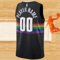 Camiseta Denver Nuggets Personalizada Ciudad Negro