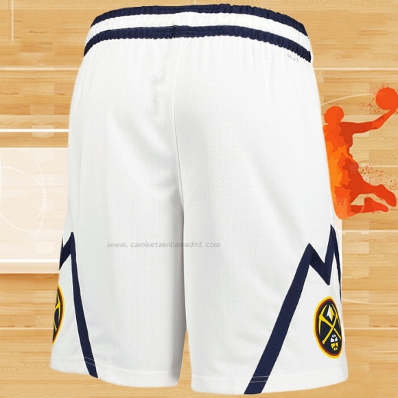 Pantalone Denver Nuggets Association Blanco