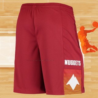 Pantalone Denver Nuggets Ciudad Edition 2020-21 Rojo