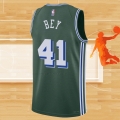 Camiseta Detroit Pistons Saddiq Bey NO 41 Ciudad 2022-23 Verde