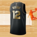 Camiseta Golden Edition Memphis Grizzlies Ja Morant NO 12 Negro