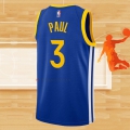 Camiseta Golden State Warriors Jordan Poole NO 3 Icon 2022-23 Azul