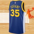 Camiseta Golden State Warriors Kevin Durant NO 35 Icon Azul
