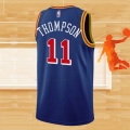 Camiseta Golden State Warriors Klay Thompson NO 11 75th Anniversary Azul