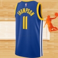 Camiseta Golden State Warriors Klay Thompson NO 11 Icon 2020-21 Azul