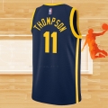 Camiseta Golden State Warriors Klay Thompson NO 11 Statement 2022-23 Negro
