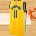 Camiseta Golden State Warriors Klay Thompson NO 11 Statement Oro