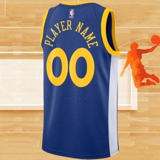 Camiseta Golden State Warriors Personalizada Icon 2018-19 Azul