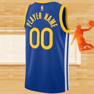 Camiseta Golden State Warriors Personalizada Icon 2020-21 Azul