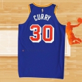 Camiseta Golden State Warriors Stephen Curry NO 30 Classic 2021-22 Autentico Azul