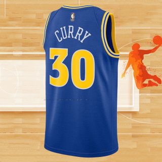 Camiseta Golden State Warriors Stephen Curry NO 30 Classic 2022-23 Azul