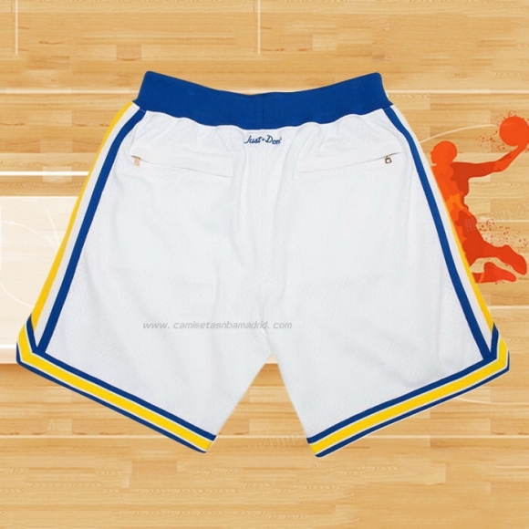 Pantalone Golden State Warriors Blanco