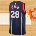 Camiseta Houston Rockets Alperen Sengun NO 28 Ciudad 2022-23 Negro