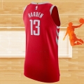 Camiseta Houston Rockets James Harden NO 13 Icon Autentico Rojo