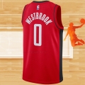 Camiseta Houston Rockets Russell Westbrook NO 0 Icon 2019-20 Rojo