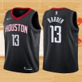 Camiseta Nino Houston Rockets James Harden NO 13 2017-18 Negro