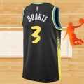 Camiseta Indiana Pacers Chris Duarte NO 3 Ciudad 2023-24 Negro