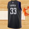 Camiseta Indiana Pacers Myles Turner NO 33 Ciudad 2022-23 Azul