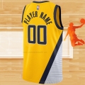 Camiseta Indiana Pacers Personalizada Statement Amarillo