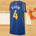 Camiseta Indiana Pacers Victor Oladipo NO 4 Ciudad 2020-21 Azul